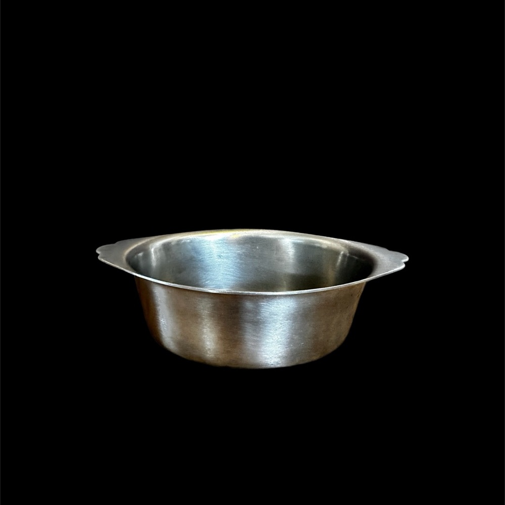 Vintage LEGION UTENSILS Stainless Steel & Copper 9.25" x 5.5 Oval Baking Pan